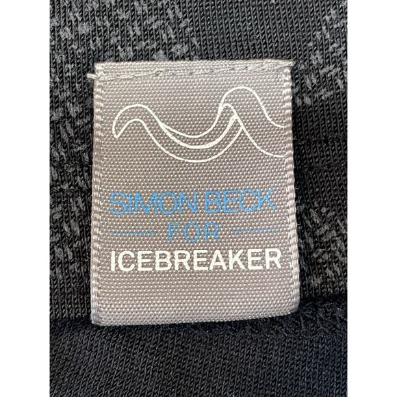 Icebreaker Simon Beck Merino BodyFit 200 Oasis Long Sleeve Hoodie Size Medium - Picture 7 of 11